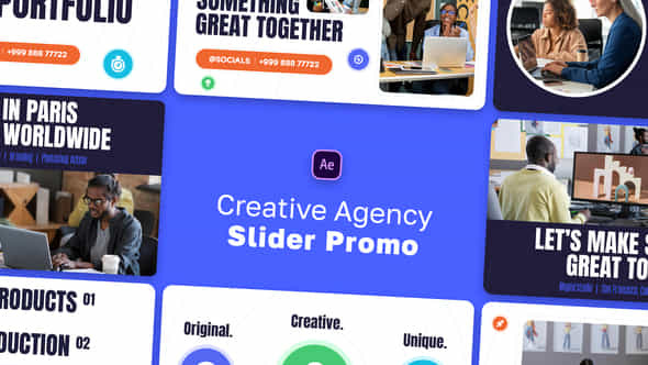 Creative Agency Slider - VideoHive 47625722