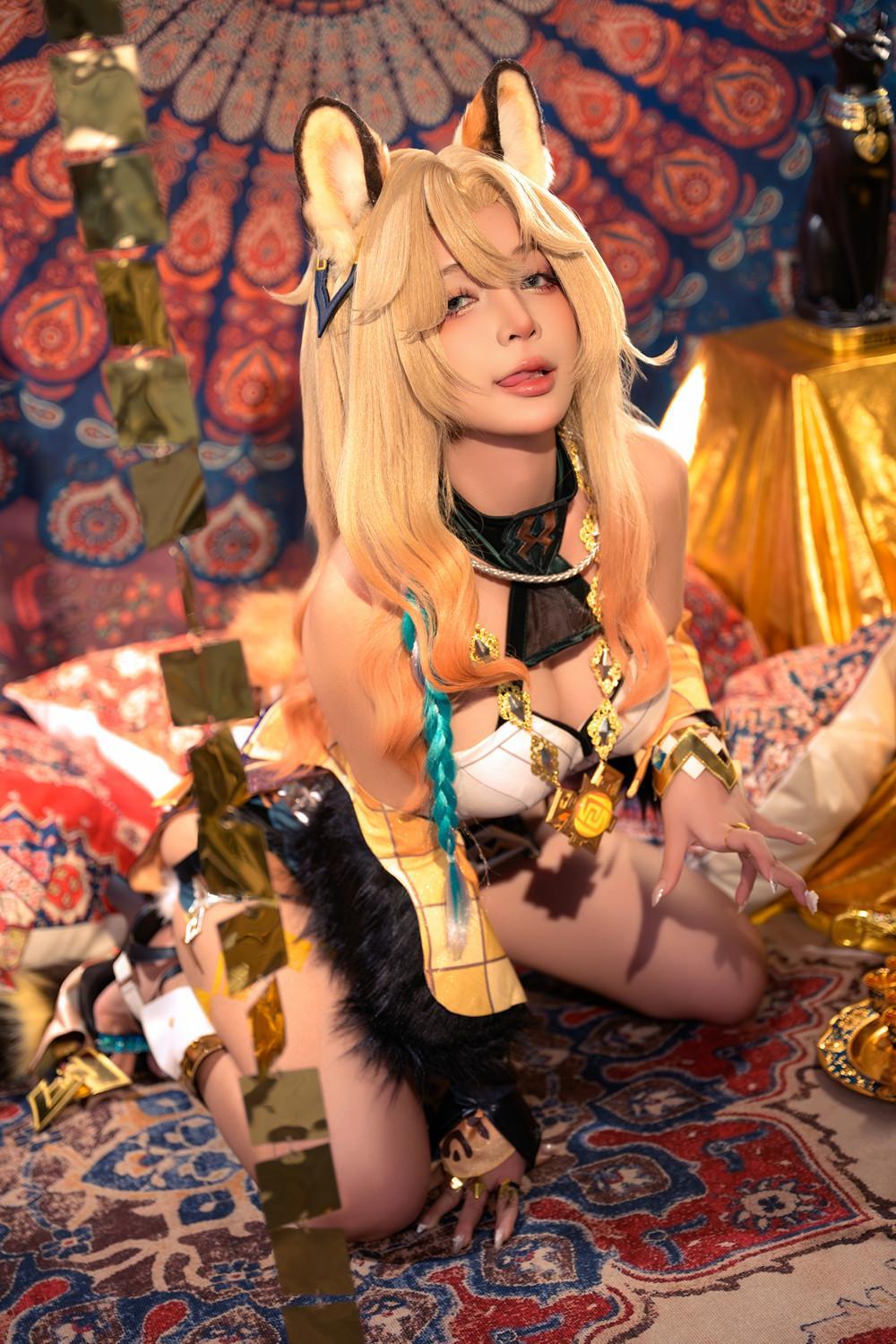 Cosplay Umeko.J – Xilonen Genshin Impact(3)