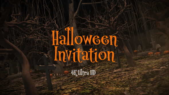 Halloween Party Invitation - VideoHive 39896856