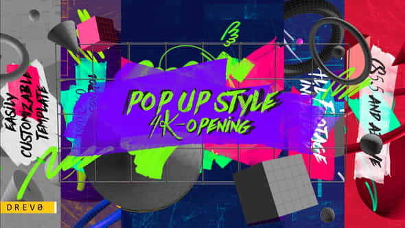 POP UP Style Opening Comics - VideoHive 27031863