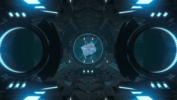 Futuristic Tunnel Logo Reveal - VideoHive 23837414