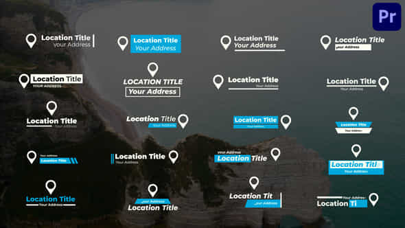 20 Location Title - VideoHive 41061520