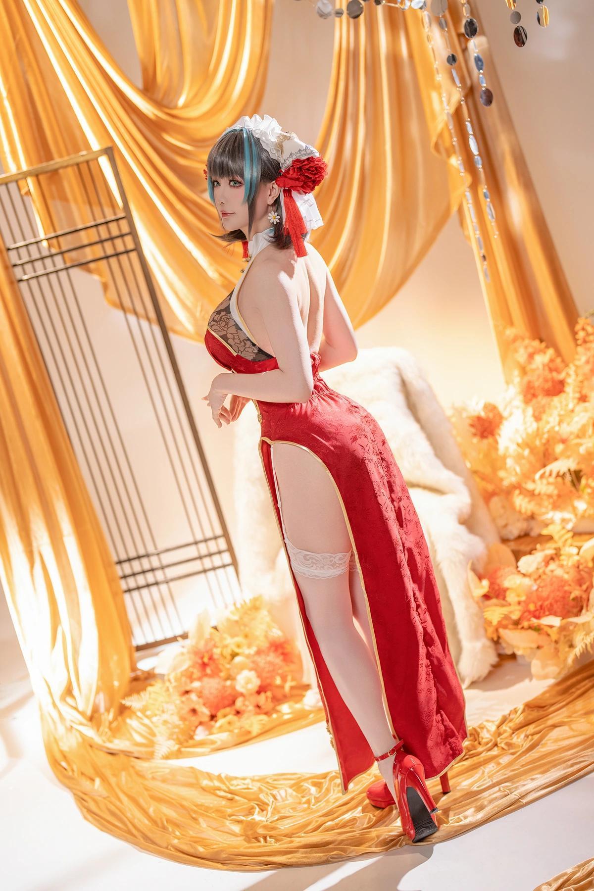 Cosplay 星之迟迟Hoshilily – 碧蓝航线柴郡(1)