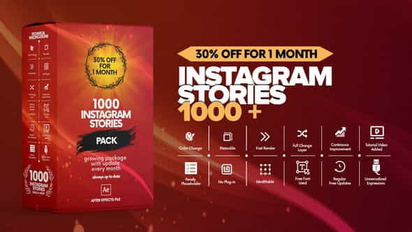 Instagram Stories Pack - VideoHive 25325186