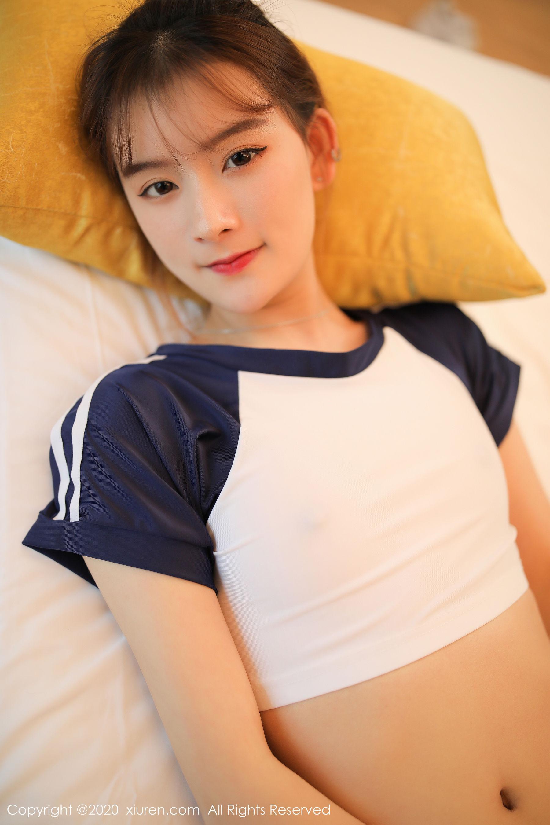 [秀人XiuRen] No.2102 Bonnie周熙 《身材高挑苗条的妹子》 写真集(45)