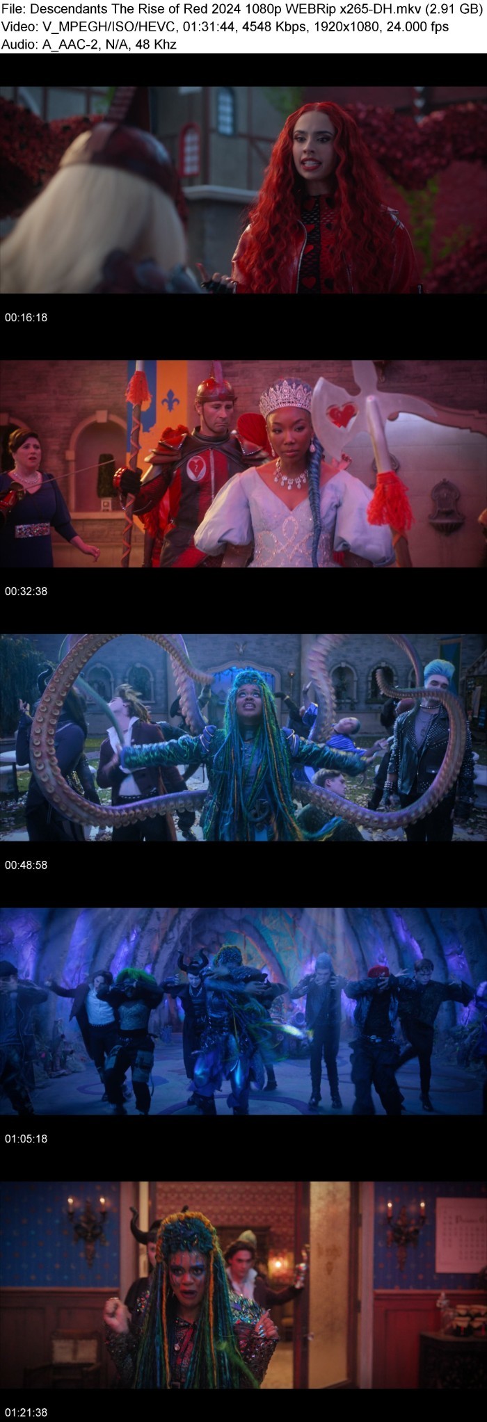 Descendants The Rise of Red 2024 1080p WEBRip x265-DH 385vkN0Z_o