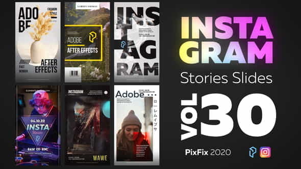 Instagram Stories Slides Vol. 30 - VideoHive 30005561