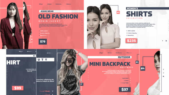 Clean Fashion Sales - VideoHive 45532474