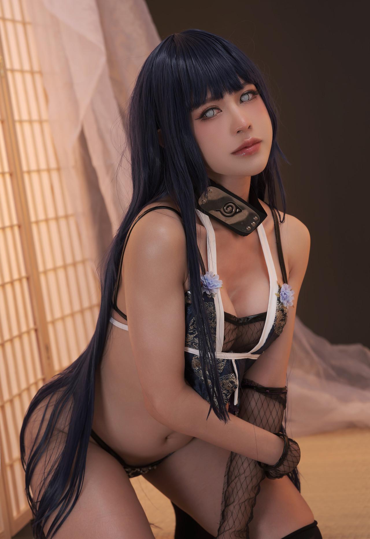 Cosplay PingPing平平 – Hinata Hyuga Naruto(5)