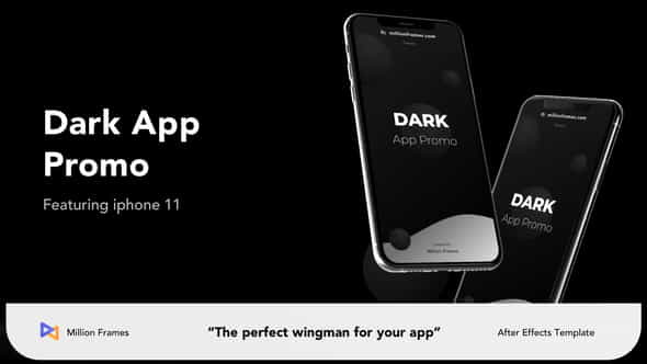 Dark App Promo - VideoHive 25879781