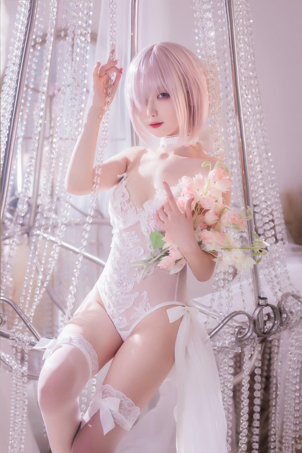 Cosplay 封疆疆 婚纱玛修 Wedding Dress(1)