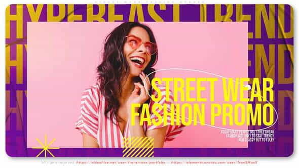 Street Wear | Fashion Opener - VideoHive 32849426