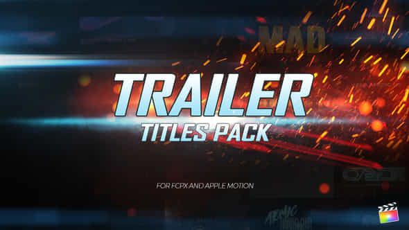 Trailer Titles Pack - VideoHive 22861181