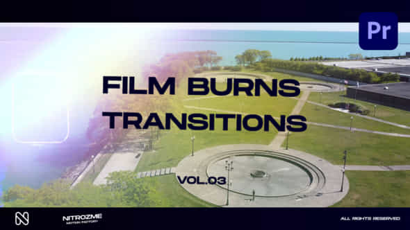 Film Burns Transitions - VideoHive 48174677