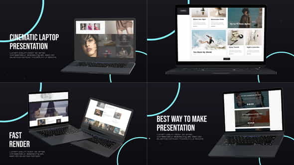 Laptop Mockup Promo - VideoHive 35143754