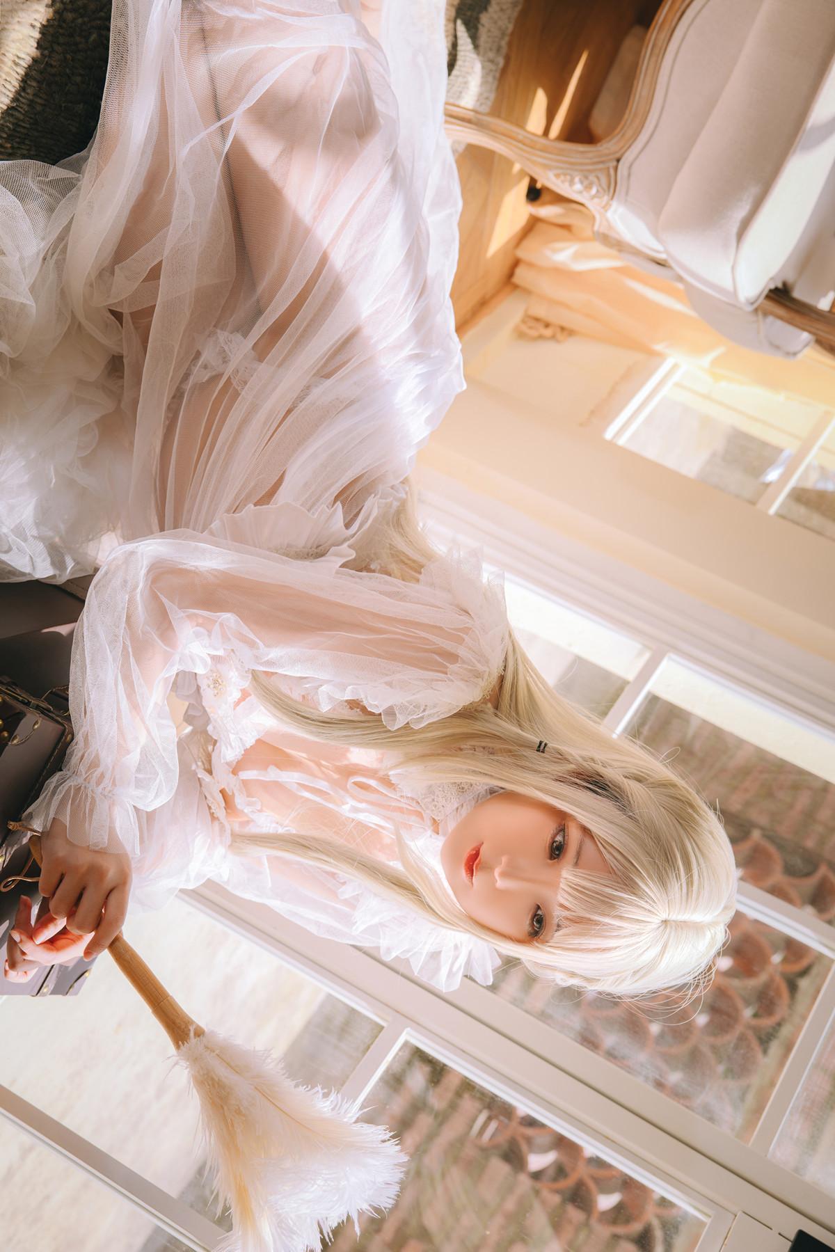 Cosplay Rinaijiao日奈娇 白纱衣 Set.01(8)