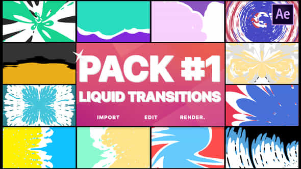 Liquid Transitions Pack - VideoHive 23263876
