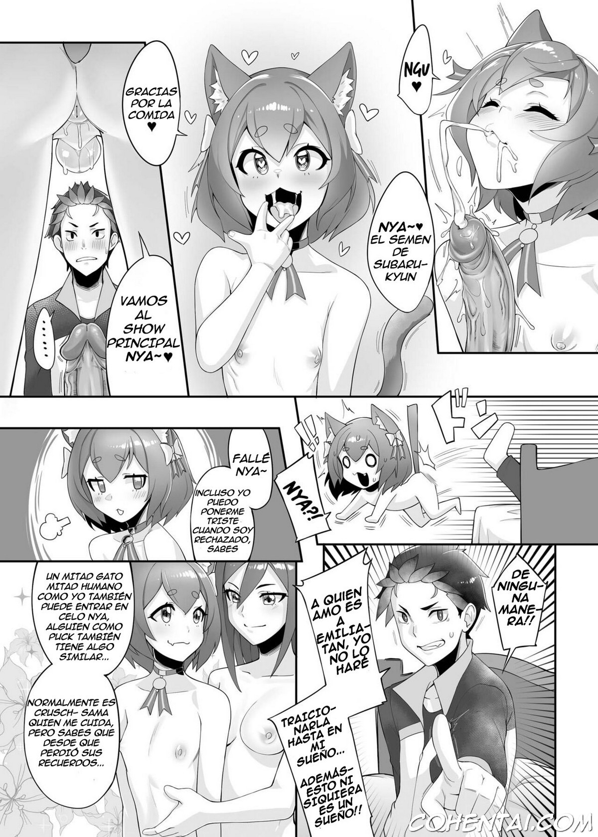 Re:Your Sex Dreams Tonight (Re:Zero kara Hajimeru Isekai Seikatsu) xxx comics manga porno doujin hentai español sexo 