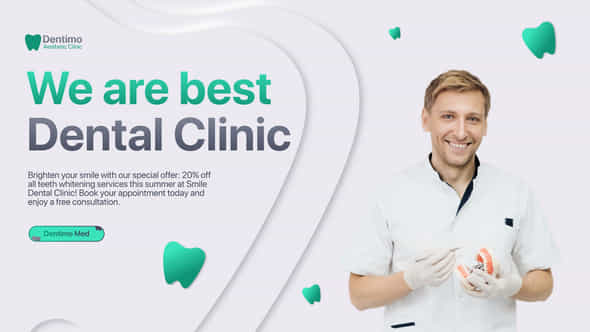 Dental Clinic Promo - VideoHive 53077651