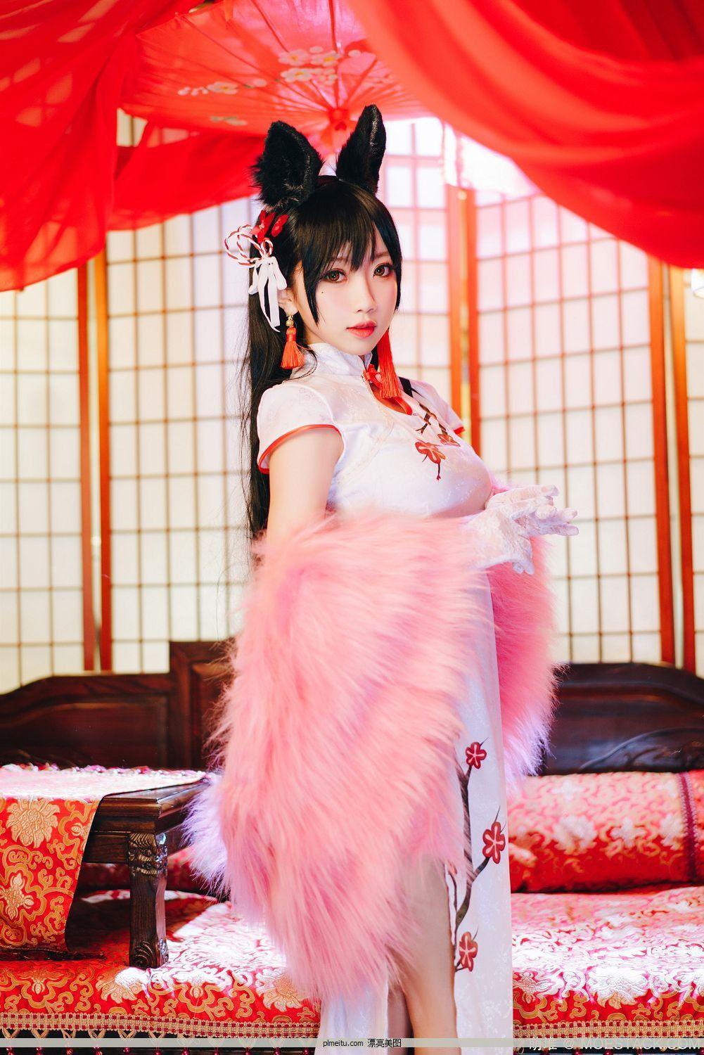 少女Coser 鬼畜瑶在不在w – 爱宕旗袍[24P](1)