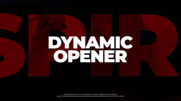 Dynamic Opener - VideoHive 34760263