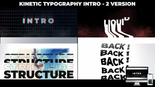 Kinetic Typography Intro - VideoHive 46517319