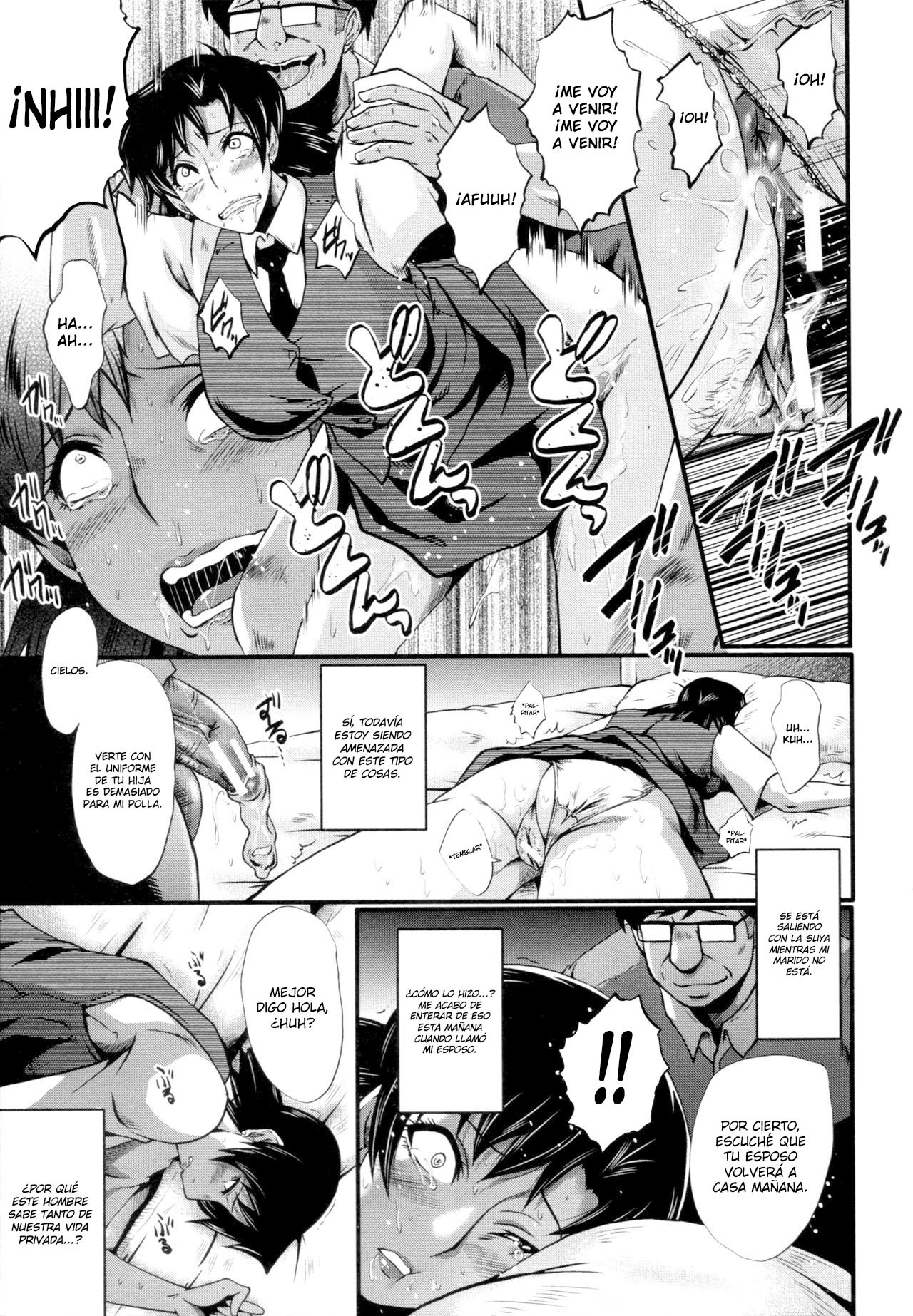 [SINK] Tanoshiki Wagaya Ch. 6 (Yaribeya no Oyako) (BUSTER COMIC 2016-05) [Spanish] [Digital]