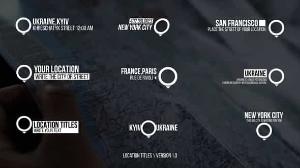 Location Titles - VideoHive 48334451