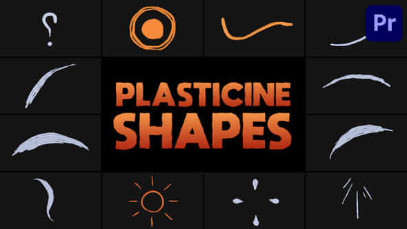 Plasticine Shapes - VideoHive 43383080