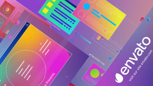 Gradient Windows Opener - VideoHive 31684987