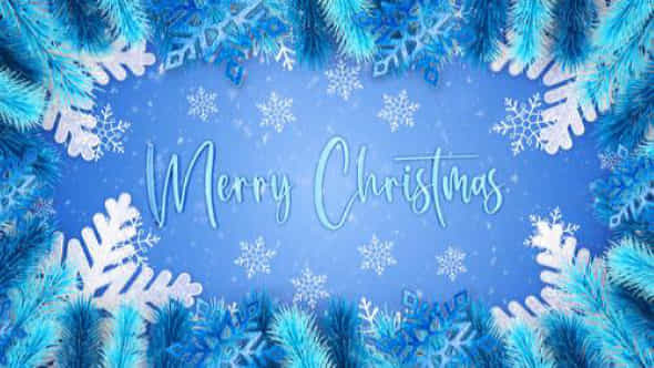 Christmas Text Logo Reveal - VideoHive 42031803