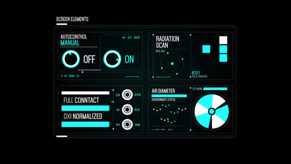 Hud Screen Autocontrol - VideoHive 50658212