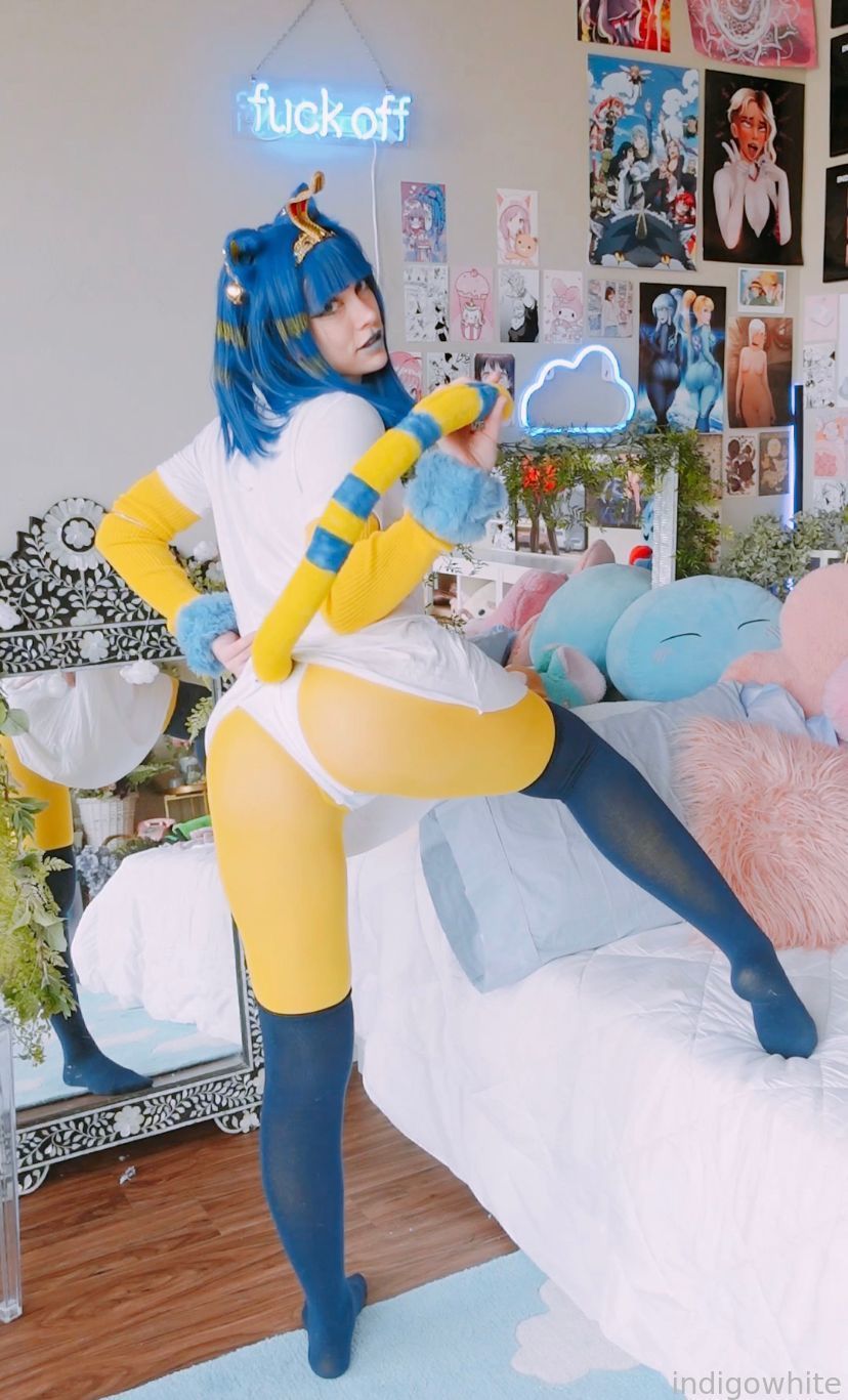 Indigo White - Ankha