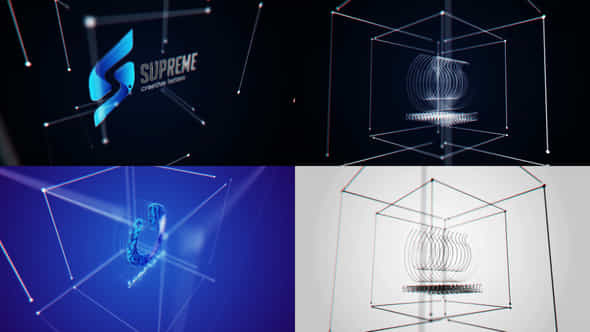 Cube Stroke Intro - VideoHive 50941969