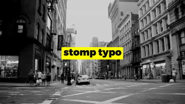 Stomp Typo Opener | Corporate - VideoHive 22732061