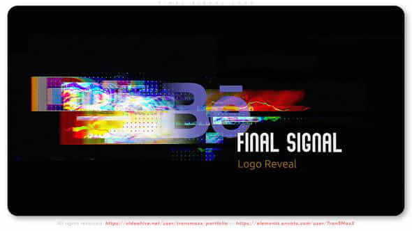 Final Signal Logo - VideoHive 54151226