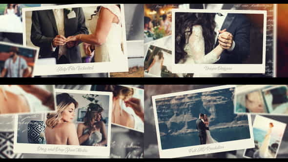 Wedding Photo Slideshow - VideoHive 34630389