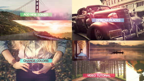 Colorful Photo Opener - VideoHive 15702135