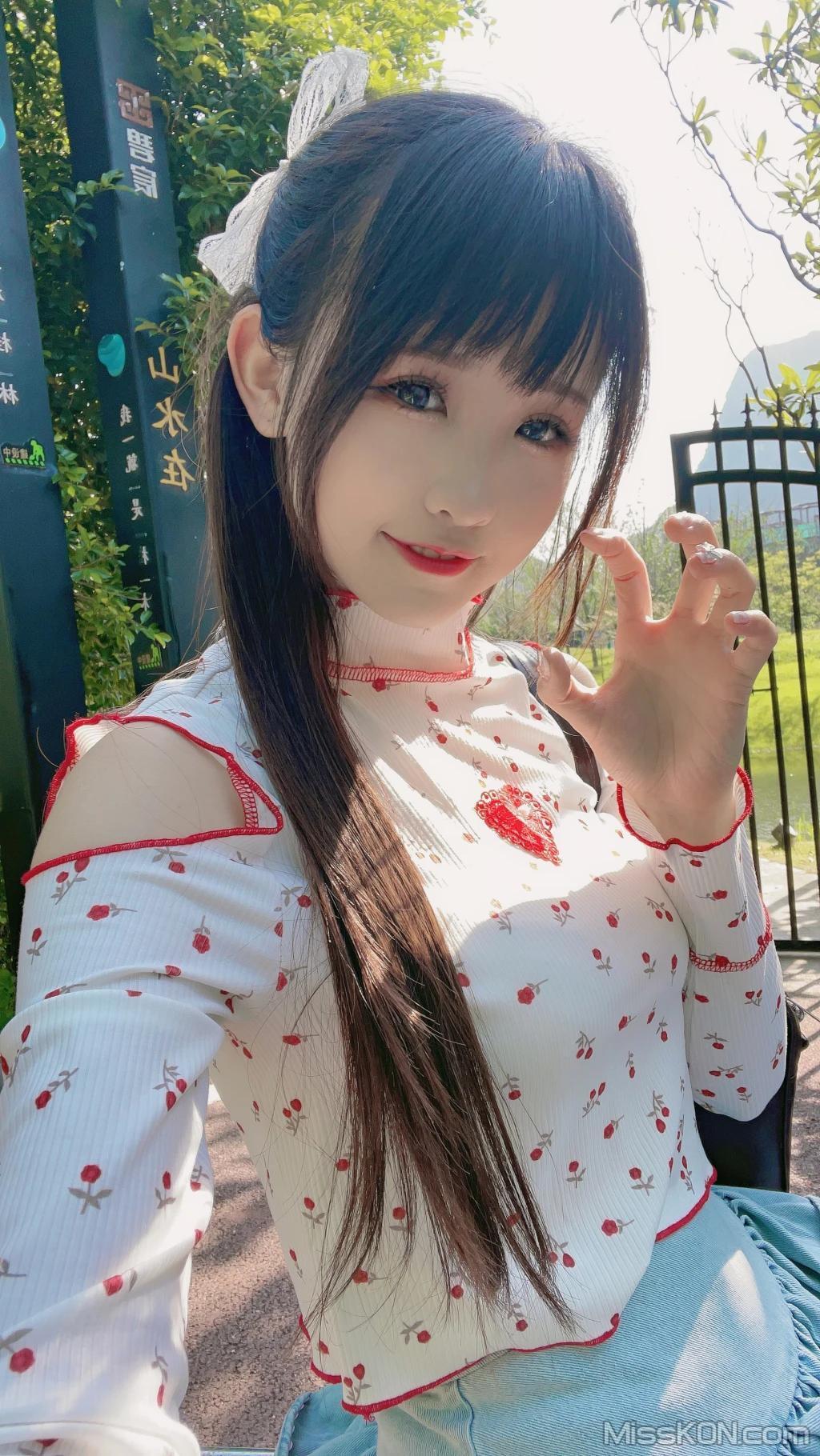 Coser@miko酱ww: mikoの白丝01 (241 photos)(209)