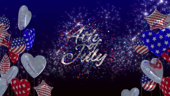 Fourth of July Logo Reveal - VideoHive 27419886