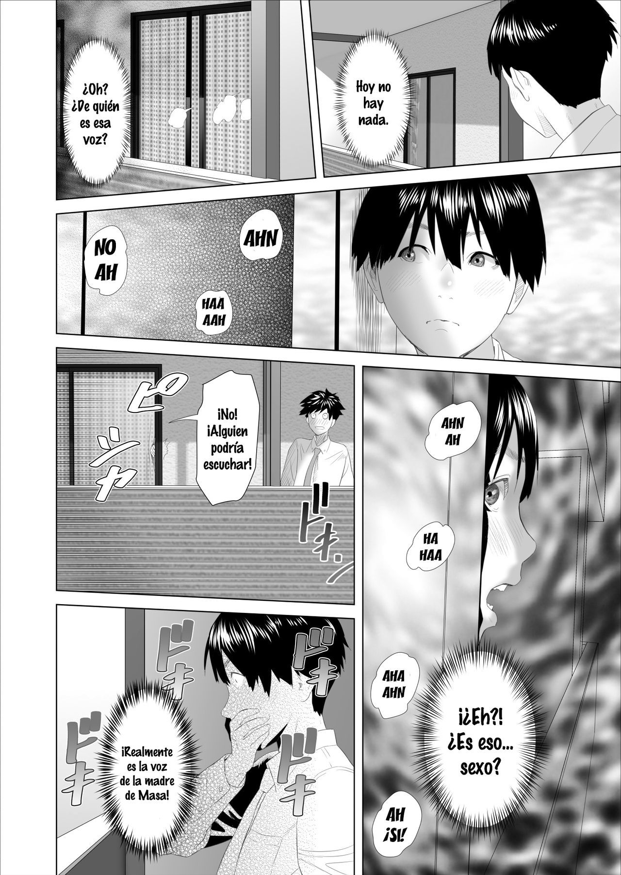 [Hy-dou (Hyji)] Kinjo Yuuwaku Boku ga Tonari no Okaa-san to Konna Koto ni Nacchau Hanashi  Neighborhood Seduction This Is What Happened With The Mother Next Door [Spanish] [FreelanceSubs