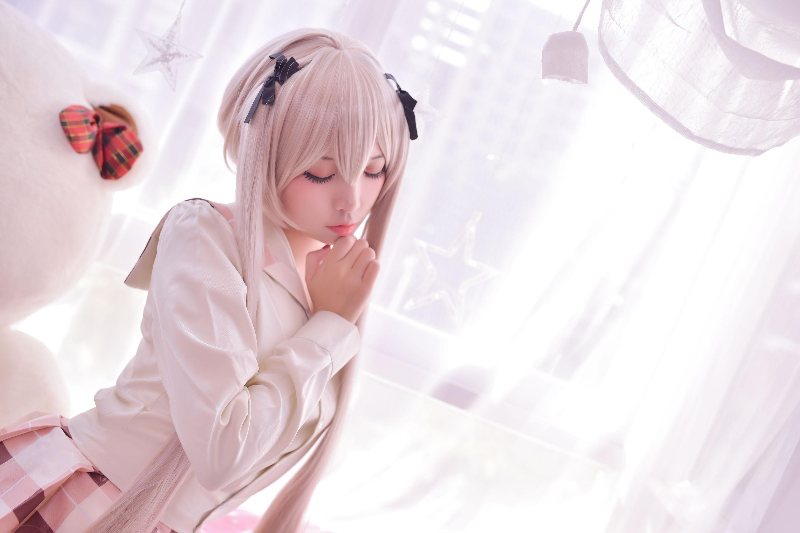 [Cosplay] 人气Coser二佐Nisa – 穹妹校服(45)