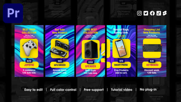 Online Shopping Instagram Reels - VideoHive 48991073