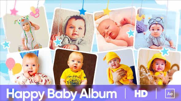 Happy Baby Album - VideoHive 36204133