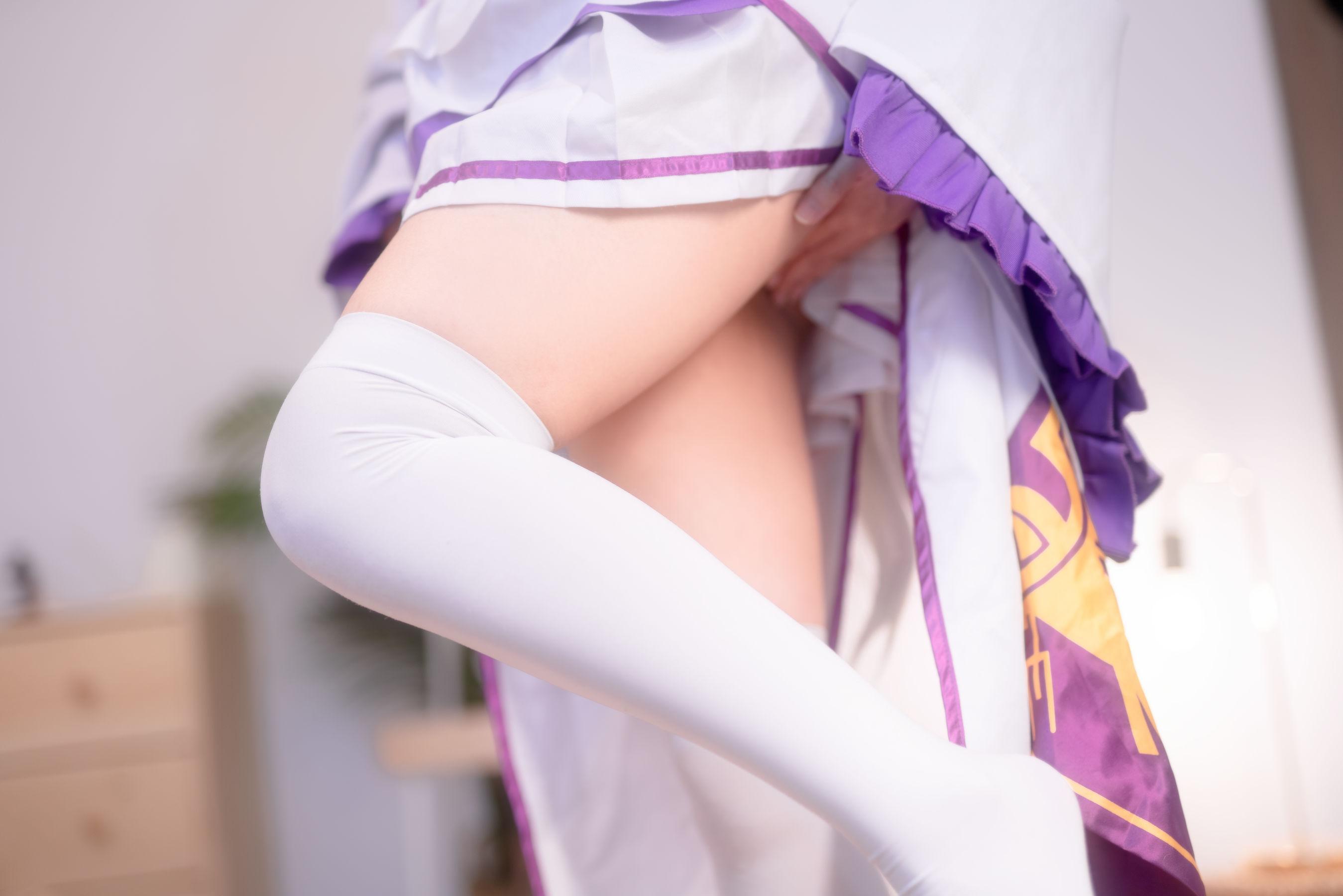 [美女Coser] 蠢沫沫 《艾米利亚》 写真集(37)