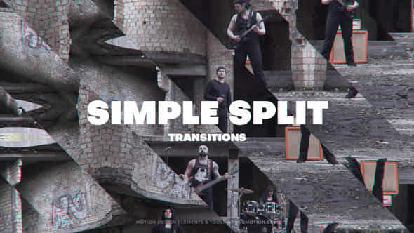 Split Transitions - VideoHive 37576018