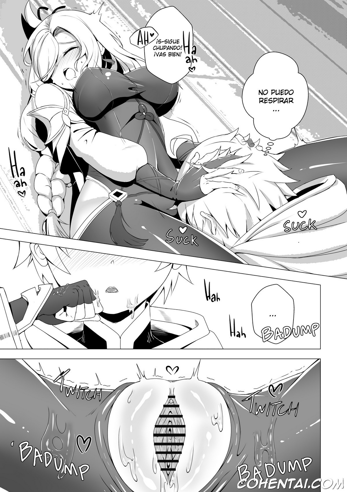 Emergency Exorcist Training (Genshin Impact) xxx comics manga porno doujin hentai español sexo 