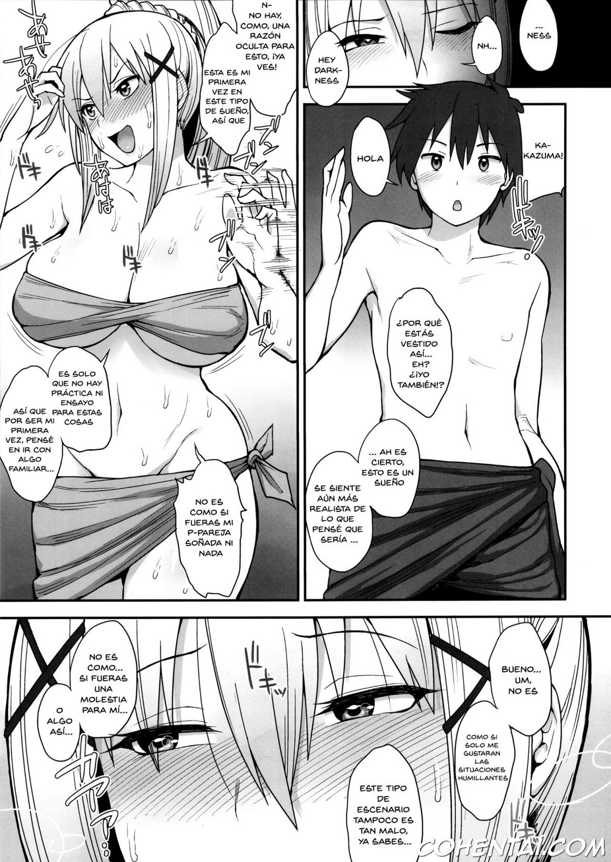 Mousou dake nara Ichininmae (Kono Subarashii Sekai ni Syukufuku o!) xxx comics manga porno doujin hentai español sexo 