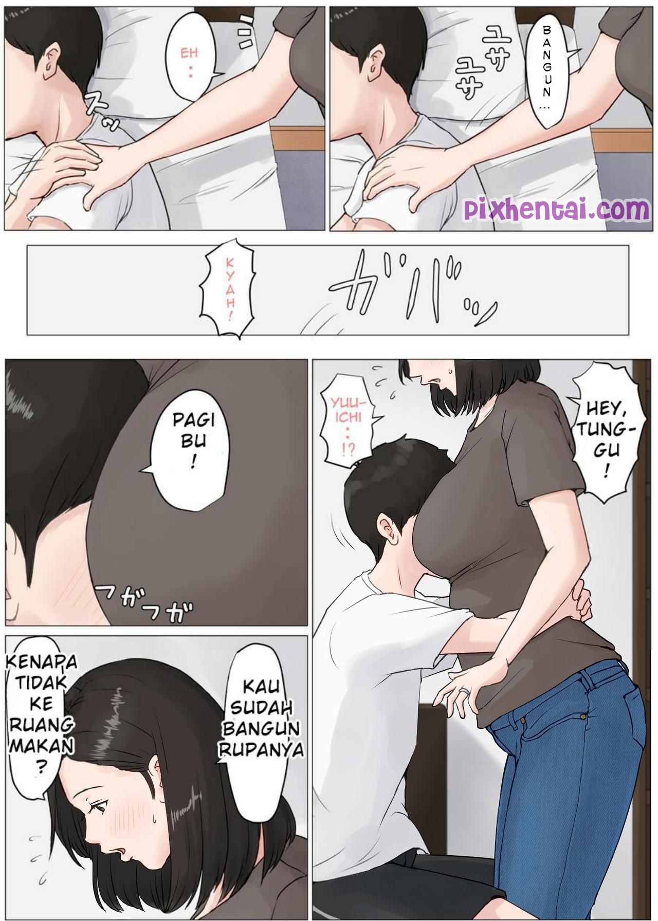 Komik Hentai Mother, it has to be You : Tak Tahan Melihat Mama Berbikini Manga XXX Porn Doujin Sex Bokep 03