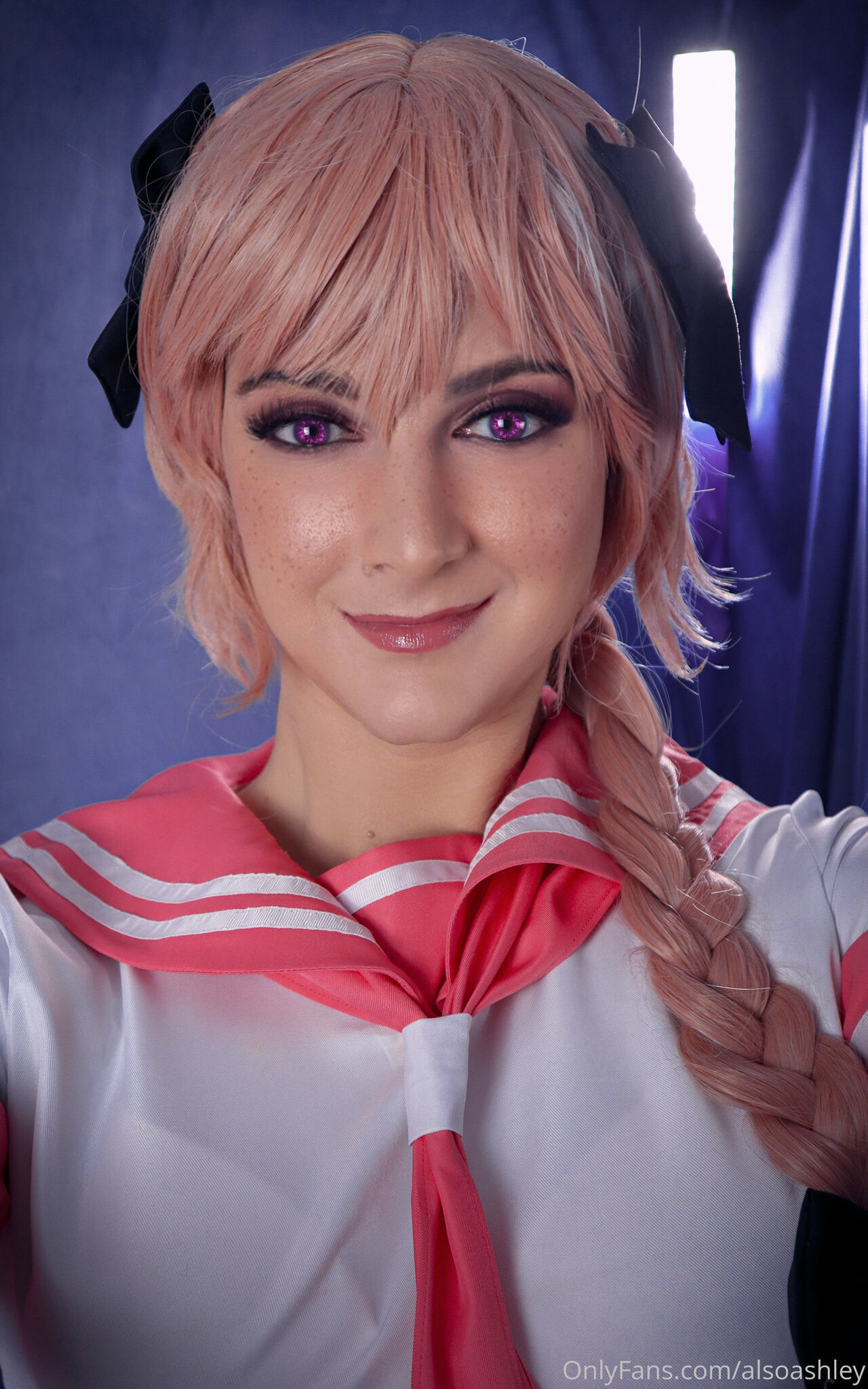 Ashley Barron – Astolfo – trans – Cosplay Porn Free ᑕ ᑐ